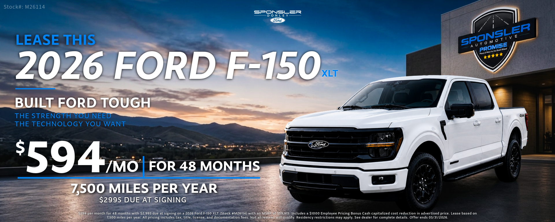 2026 Ford F-150 XLT